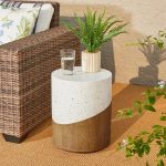 ELFSELF Wohnzimmer- und Gartentisch aus Magnesiumoxid (MgO)