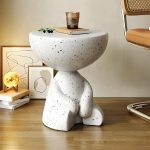 ELFSELF Wohnzimmer- und Gartentisch aus Magnesiumoxid (MgO)